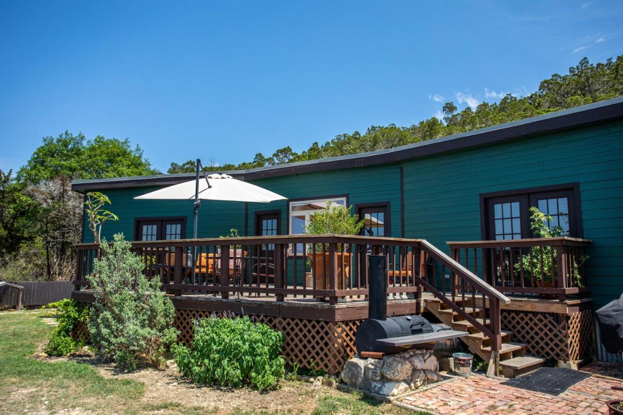 Antler Run Ranch Cabin Pipe Creek Eksteriør billede