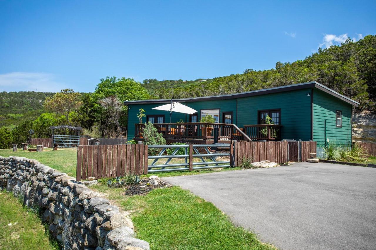 Antler Run Ranch Cabin Pipe Creek Eksteriør billede